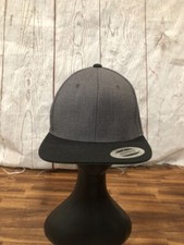 The Classics by Yupoong Baseball Cap Hat Gray/Black SnapBack One Size