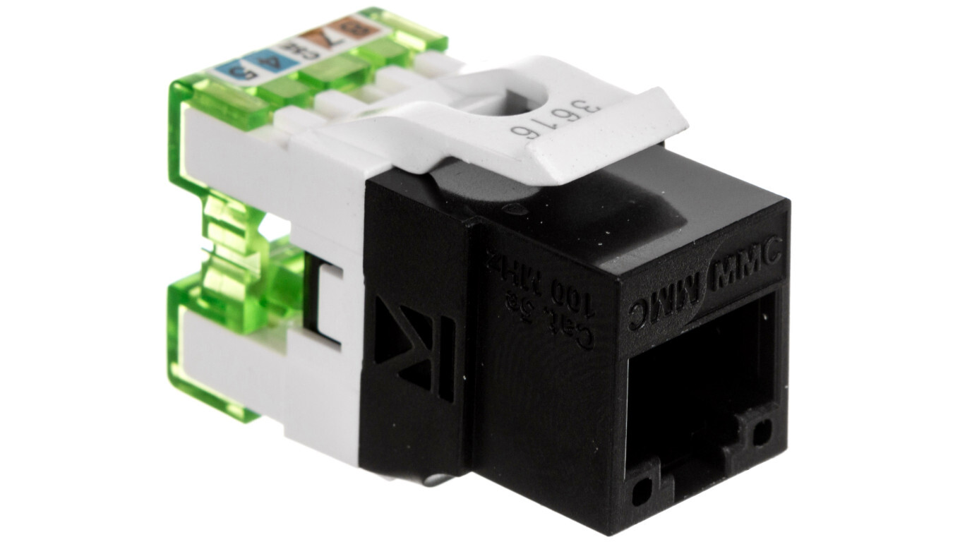 RJ45 UTP cat. 5E MMC MGK-K5 computer socket insert /T2UK