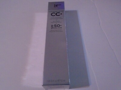 It Cosmetics Your Skin But Better Cc+ Cream MEDIUM 1.08 oz New Exp 03/23 ba9
