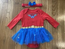 NEW 2 Pc. Wonder Woman Costume Infant Baby 3-6 Months