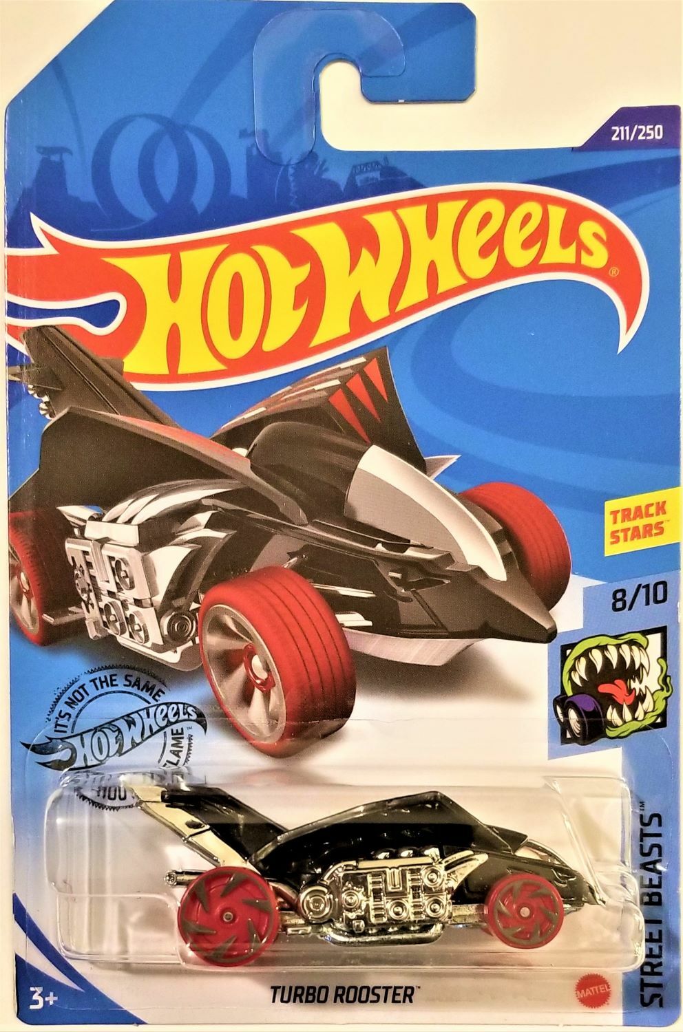 Hot Wheels - 2020 Street Beasts 8/10 Turbo Rooster 211/250 (BBGHD41)