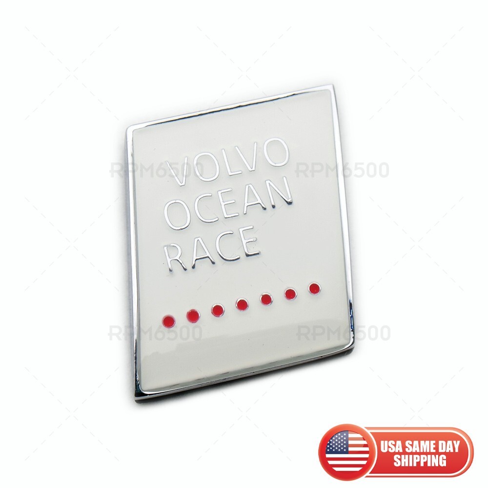 For VOLVO Rear Truck Ocean Race Nameplate Logo Emblem Badge 3D