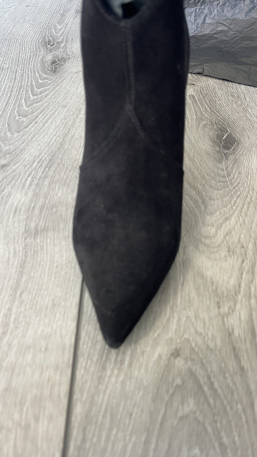 Stivali donna scamosciati YSL neri Saint Laurent!! In scatola! Taglia 7 5 (38). Bellissimo!