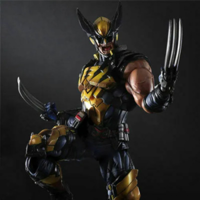 Play Arts Kai Wolverine Variant Square Enix Marvel Universe Boxed Action Figure