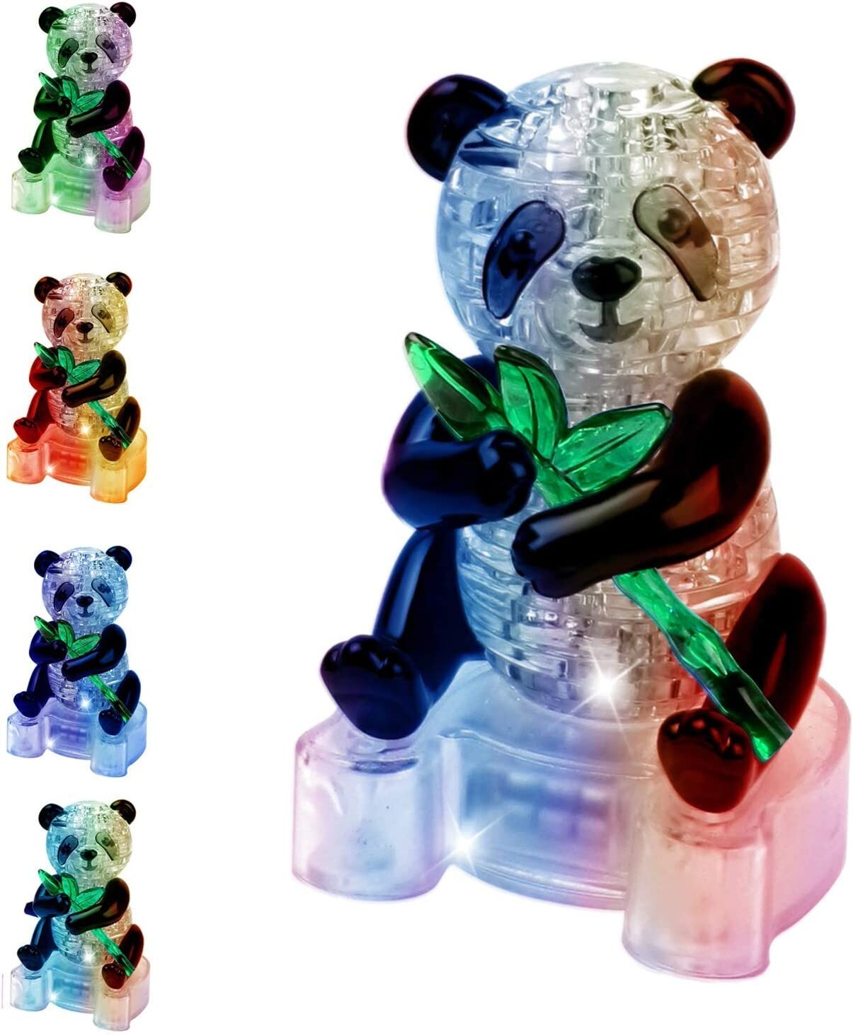 LED Panda 3D Puzzle
