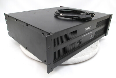 Rack Mount QSC ISA300Ti 2-Channel Commercial Power Amplifier 300W/CH #534