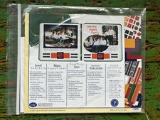 Creative Memories JEWEL Snap Pack NIP Stickers, Die-cut Shapes, Idea Book