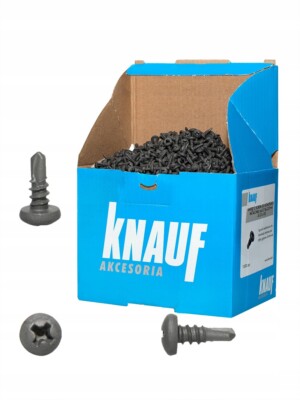 Knauf Blechschraube 3,5x9,5 mm - 1000 St Profilverbinderschrauben mit Bohrkopf