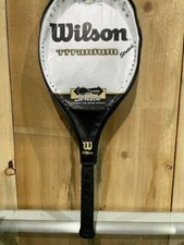 Wilson Titanium Series Stretch Ti Tennis Racquet 28 Stronger Lighter 4 1/2 Grip