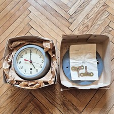 🔔RARE Absolutely NEW! Vintage Marine Clock Mechanics SOVIET SUBMARINE NAVY SHIP