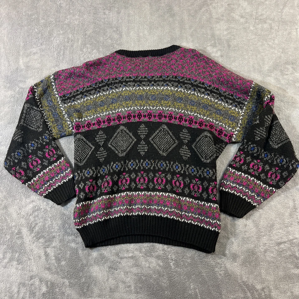 Suéter de Lana Scandia Vintage Hecho en EE. UU. Para Hombre Años 80 90 Talla Grande Foto 3 de 4