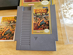 NES (CIB) - P.O.W. Prisoners of War - COMPLETE Nintendo Game, Box, Manual & Case