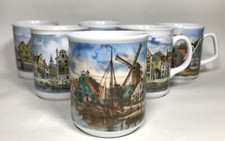 3 Royal Schwabap Hand Decorated Coffee Mug 1984 Ter Steege Holland 3 JCV Hunnik