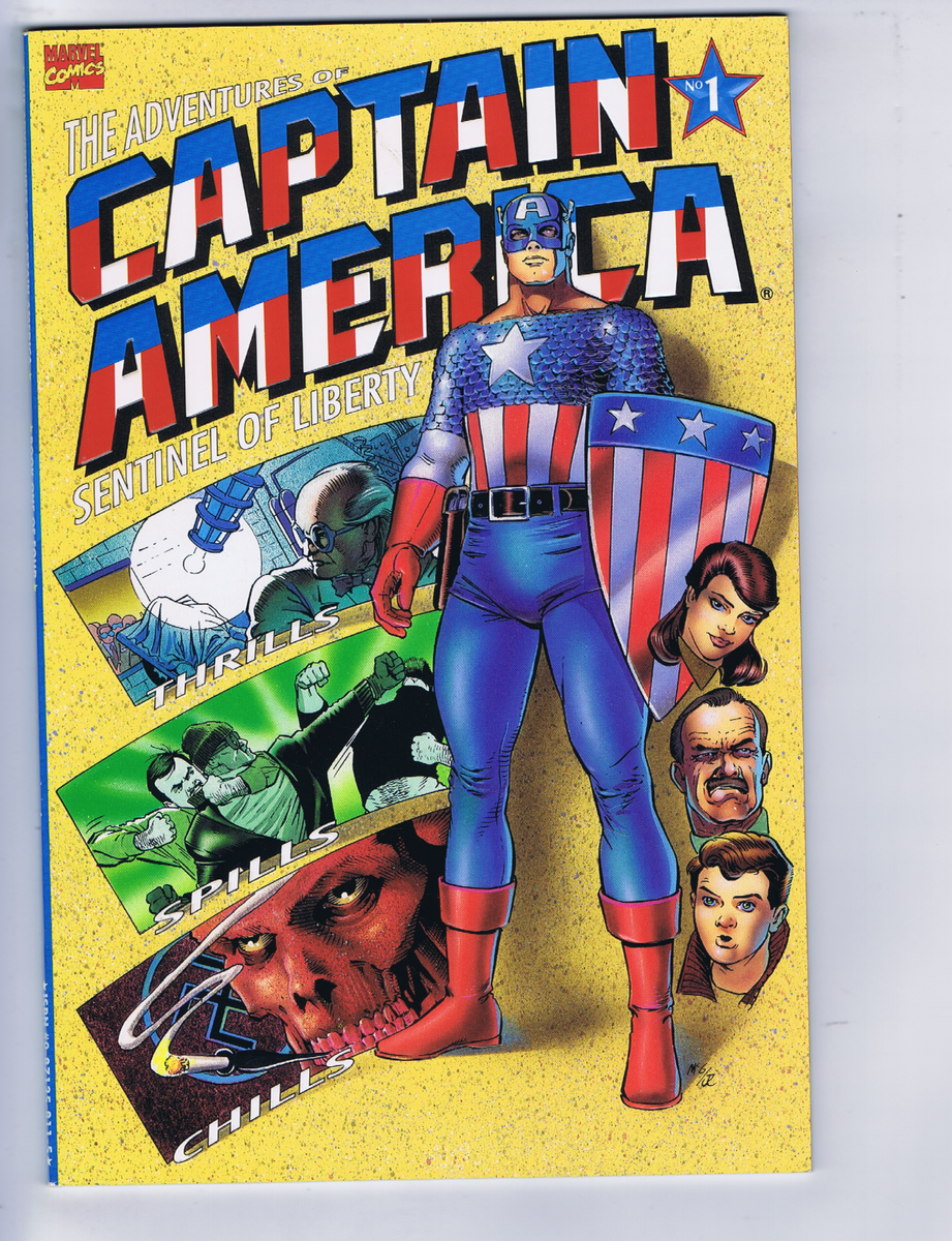 ADVENTURES of CAPTAIN AMERICA SENTINEL OF LIBERTY #1 -#4 Marvel