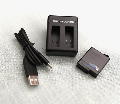 Genuine GoPro Hero7/6/5 Black battery Dual Battery Charger (OEM)