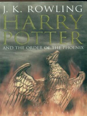 HARRY POTTER AND THE ORDER OF THE PHOENIX RAGAZZI J.K. ROWLING ...