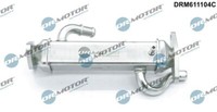 Dr.Motor Automotive DRM611104C KüHler, AbgasrüCkfüHrung Passend FüR Fiat