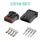4 Pin JAE Motorcycle Car Male Female Connector Plug Kit For Harley Davidson New