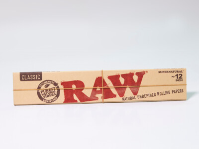 100 % Original RAW Classic Supernatural 12 Zoll Rollpapiere extra lang 12 Zoll