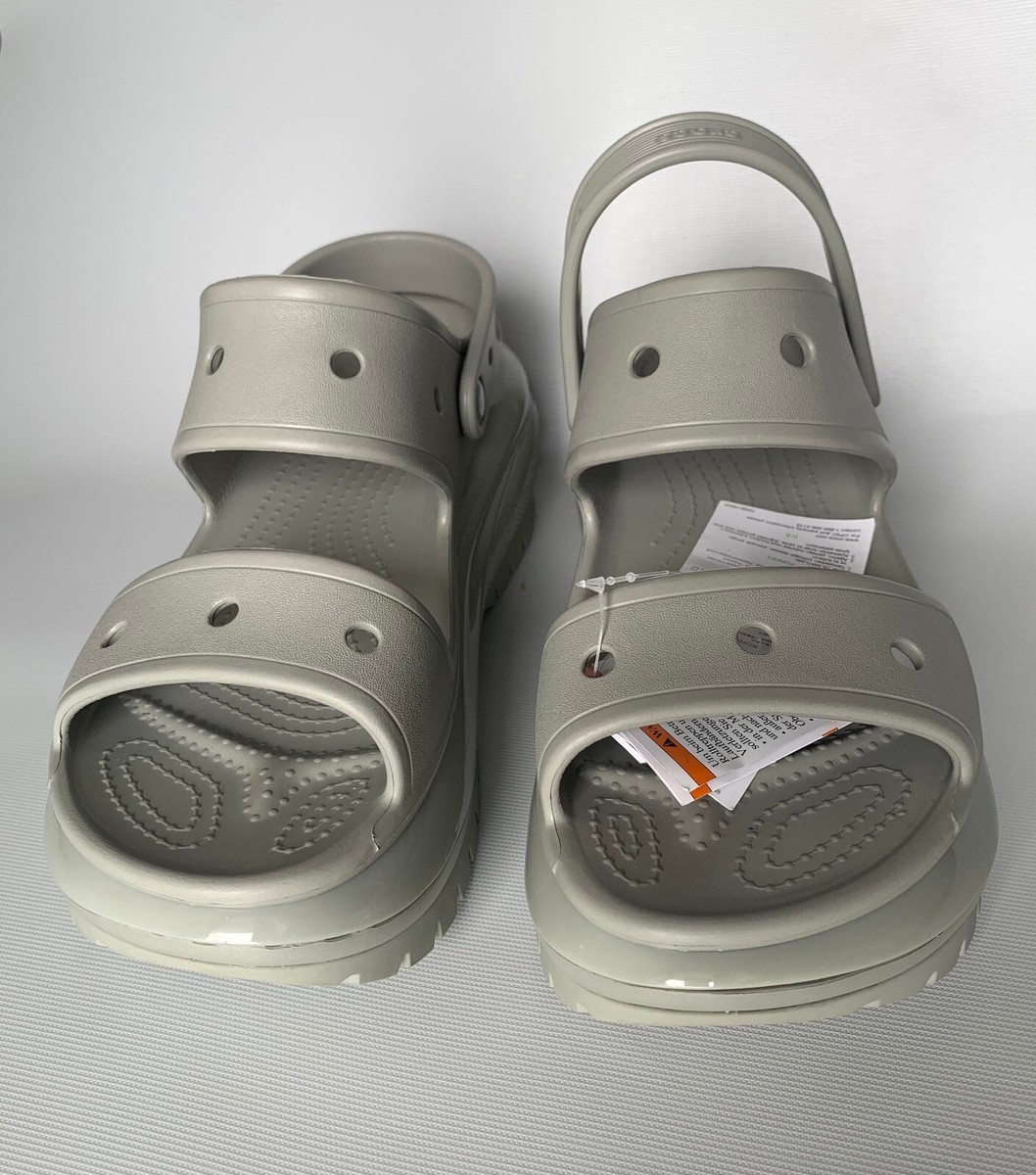 Crocs Mega Crush Sandal Men's Size 10, Women's Size 12 (207989 1LM