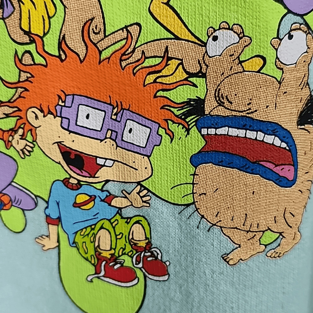 Nickelodeon Rugrats Unisex Medium Mint Green Graphic … - Gem