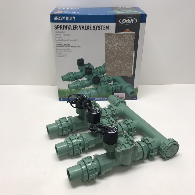 Orbit 57253 3Valve Heavy Duty Preassembled Manifold for sale online eBay