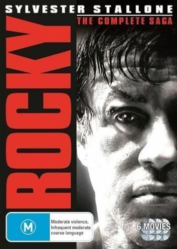 ROCKY: The COMPLETE Saga 1-6 1+2+3+4+5+6: Rocky Balboa DVD 6-MOVIES BRAND NEW R4 - Picture 1 of 1