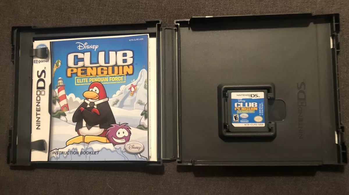 Nintendo Ds Club Penguin Elite Penguin Force Game With Case And Booklet