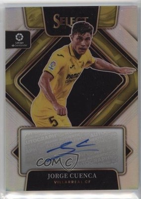2022-23 Panini Select La Liga Signatures Jorge Cuenca #S-JCN Auto 10ev