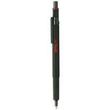 rOtring 600 Ballpoint Pen | Medium Point | Black Ink | Green Barrel | Refillable