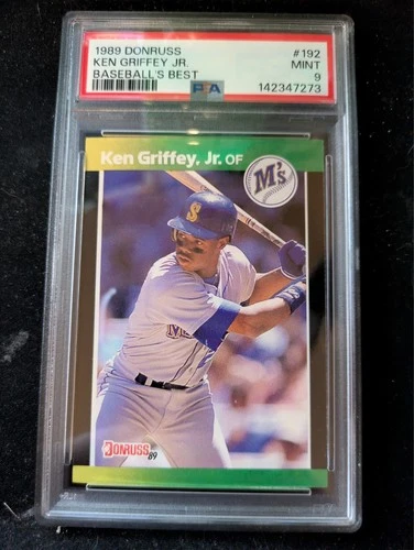 Ken Griffey Jr RC 1989 Donruss Baseball's Best #192 PSA 9