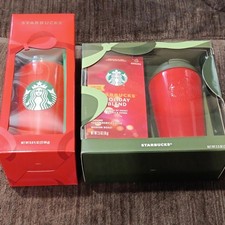 Starbucks Holiday Blend Ground Coffee, 2.5 oz 70 g Gift Set And Cups