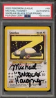 Pokemon Snorlax PM League Promo #49 Michael "Snorlax"  Haigey Auto PSA Authentic