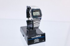 Casio A158WA-1CR Series Unisex Digital Watch Vintage WR - 100 SEC Stop Watch