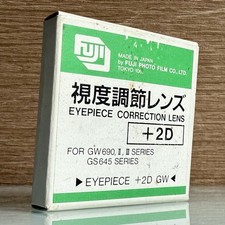 [Unused] FujiFilm Eyepiece Correction Lens +2D GW690 GS645 Diopter From JAPAN