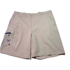 Columbia PFG Men  s Performance Quick Dry Shorts Size 38 Waist 9.5  Length EUC