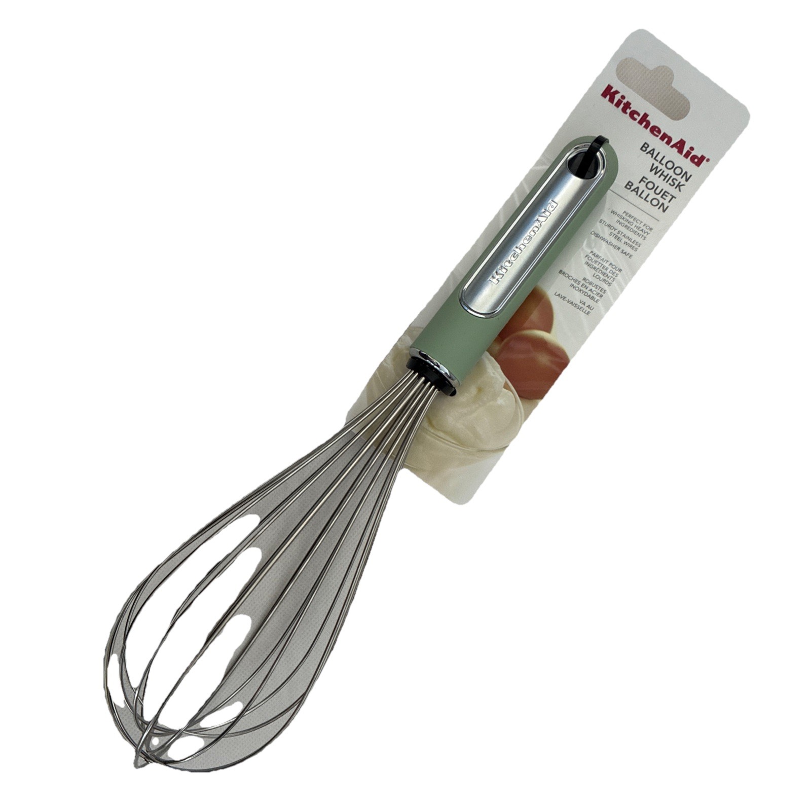 KitchenAid Mint Pistachio Silicone Balloon Whisk