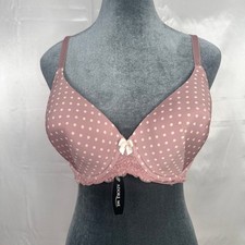 NWT Adore Me Polka Dot T-Shirt Bra Size 38D U...