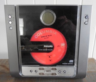 Phillips Micro System MC235B Lettore CD FM/AM testato funzionante senza altoparlanti