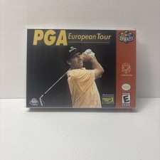PGA European Tour Universal Game Case for Retro Video Game Cartridge CASE ONLY