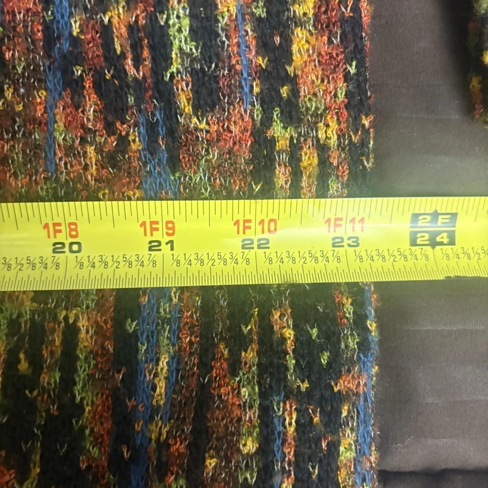Vintage Coogi Style 3D Premium Knit Multicolored Sweater Size Large - Image 4 of 4