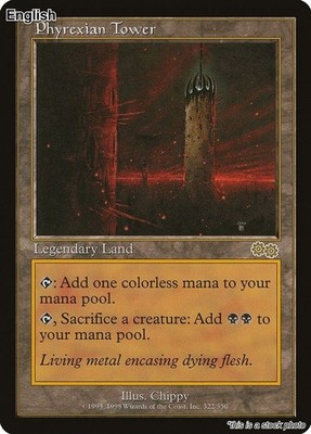 Phyrexian Tower EN [USG - 322] - NM TCG MTG