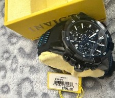 Nuevo reloj de pulsera Invicta modelo 25859 para hombre cronógrafo adornos azules / nuevo en caja