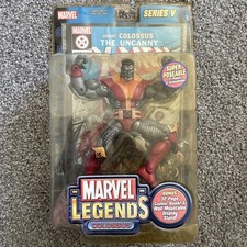 2004 TOY BIZ MARVEL LEGENDS SERIES V 5 COLOSSUS w  COMIC BOOK