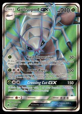 Carta Pokemon Golisopod GX 129/147 Ombre Brucianti