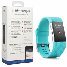 Fitbit Charge 2 Activity Trackers Heart Rate Monitors Green With L Strap -USA