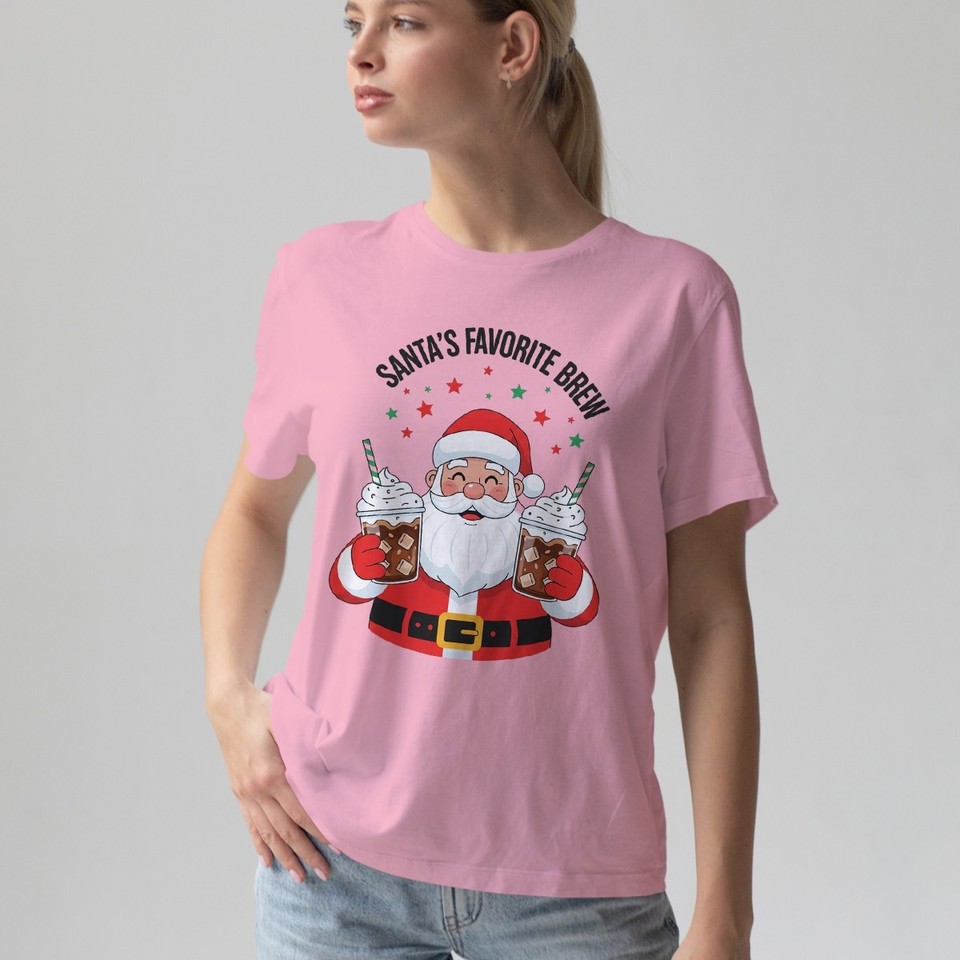 T-Shirt Crypto Da Uomo Con Bitcoin E Cappello Di Natale 100