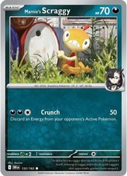 Marnie's Scraggy 132/182 Destined Rivals Reverse Holo
