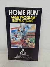 Home Run Atari 2600 manual Instructions ONLY