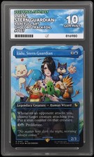 MTG Final Fantasy - Lulu, Stern Guardian - Chocobo Track Foil Ace Graded 10